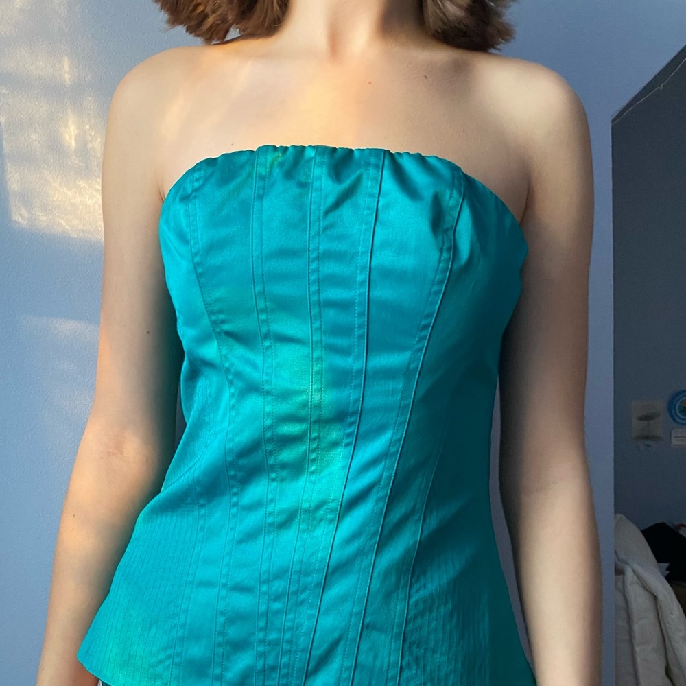 Vintage Silky Corset Top
